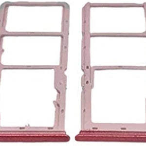 SIM Card Holder Tray for Vivo Y15 2019 - Red