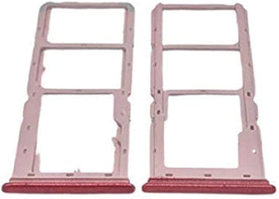 SIM Card Holder Tray for Vivo Y15 2019 - Red