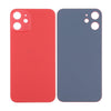 Back Panel Cover for Apple iPhone 12 - Red