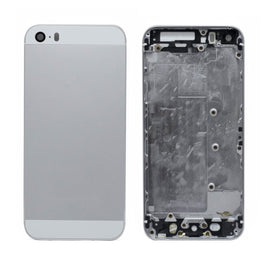 Back Panel Cover for Apple iPhone 5s  - Silver