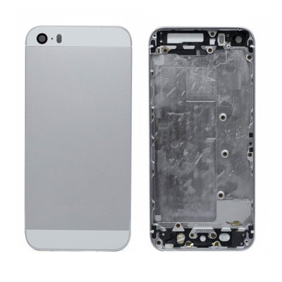 Back Panel Cover for Apple iPhone 5s  - Silver