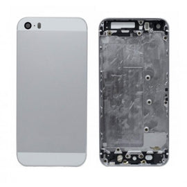 Back Panel Cover for Apple iPhone 5s  - Silver