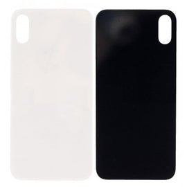 Back Panel Cover for Apple iPhone X - Silver