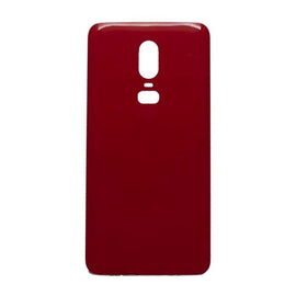 Back Panel Cover for OnePlus 6 - Red