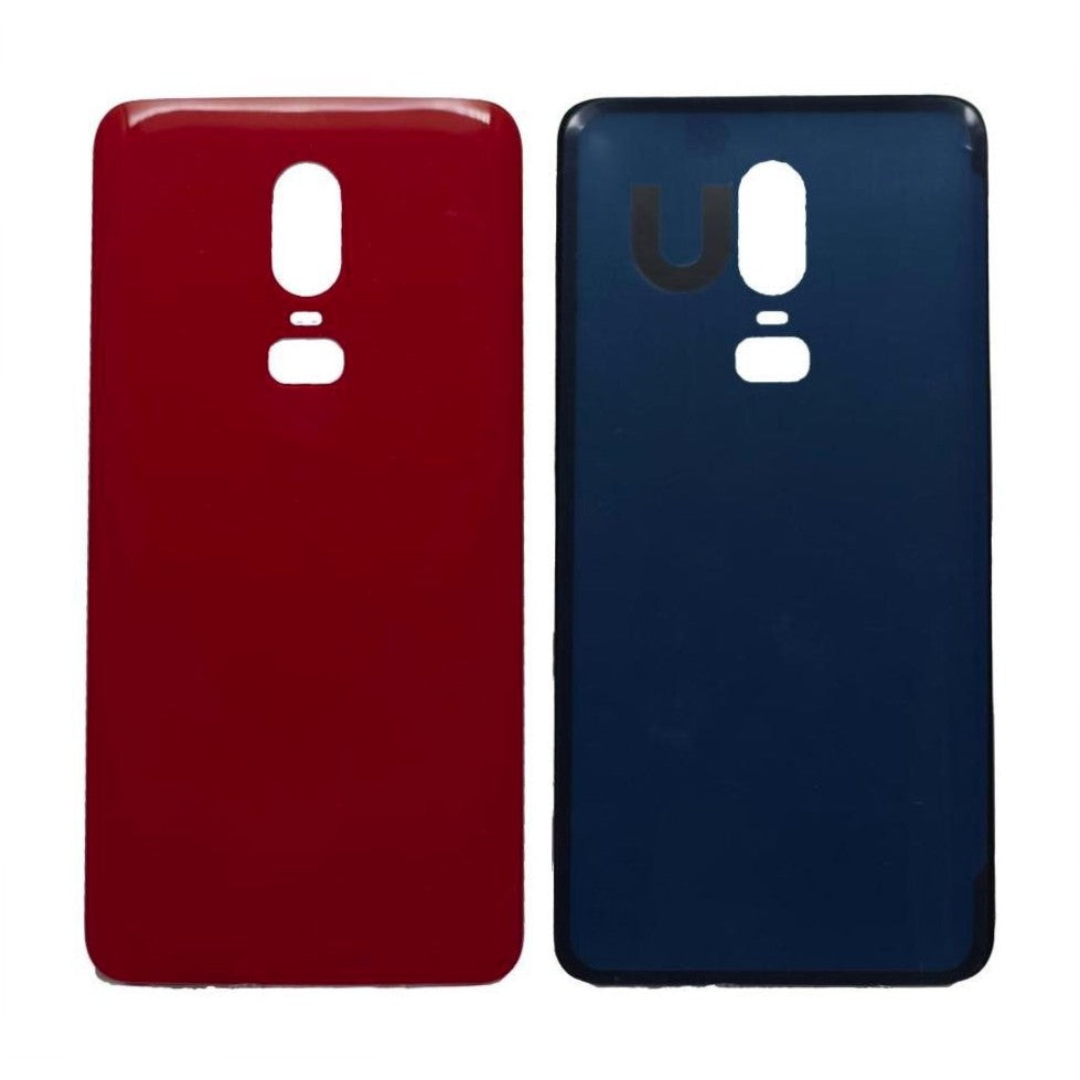 Back Panel Cover for OnePlus 6 - Red