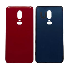 Back Panel Cover for OnePlus 6 - Red