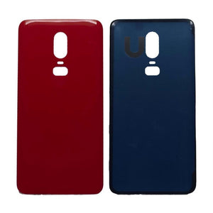 Back Panel Cover for OnePlus 6 - Red