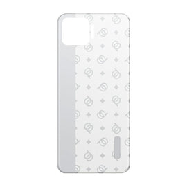 Back Panel Cover for OPPO F17 - Silver