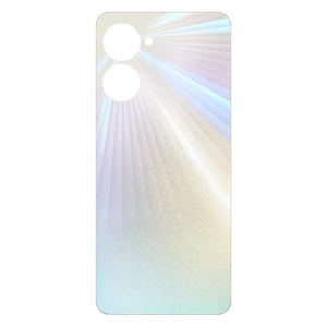 Back Panel Cover for Realme 10 Pro - White