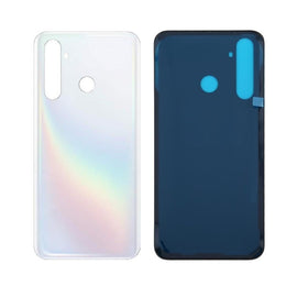 Back Panel Cover for Realme 5 Pro - White
