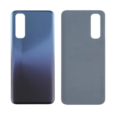 Back Panel Cover for Realme 7 - Black