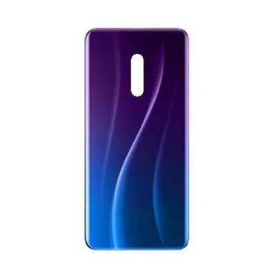 Back Panel Cover for Realme X - Black