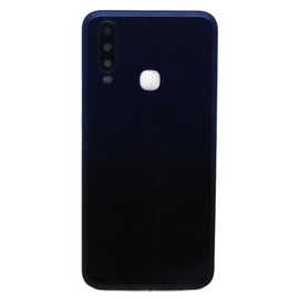 Back Panel Cover for Vivo Y12 - Blue