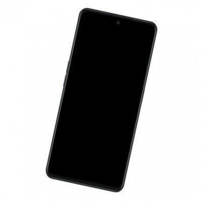 Camera Lens Glass with Frame for OnePlus Nord N30 5G Black