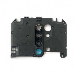 Camera Lens Glass with Frame for Xiaomi Redmi 9 Prime White