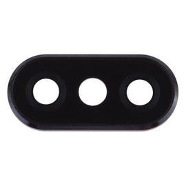 Camera Lens Glass with Frame for Xiaomi Redmi Note 6 Pro Black