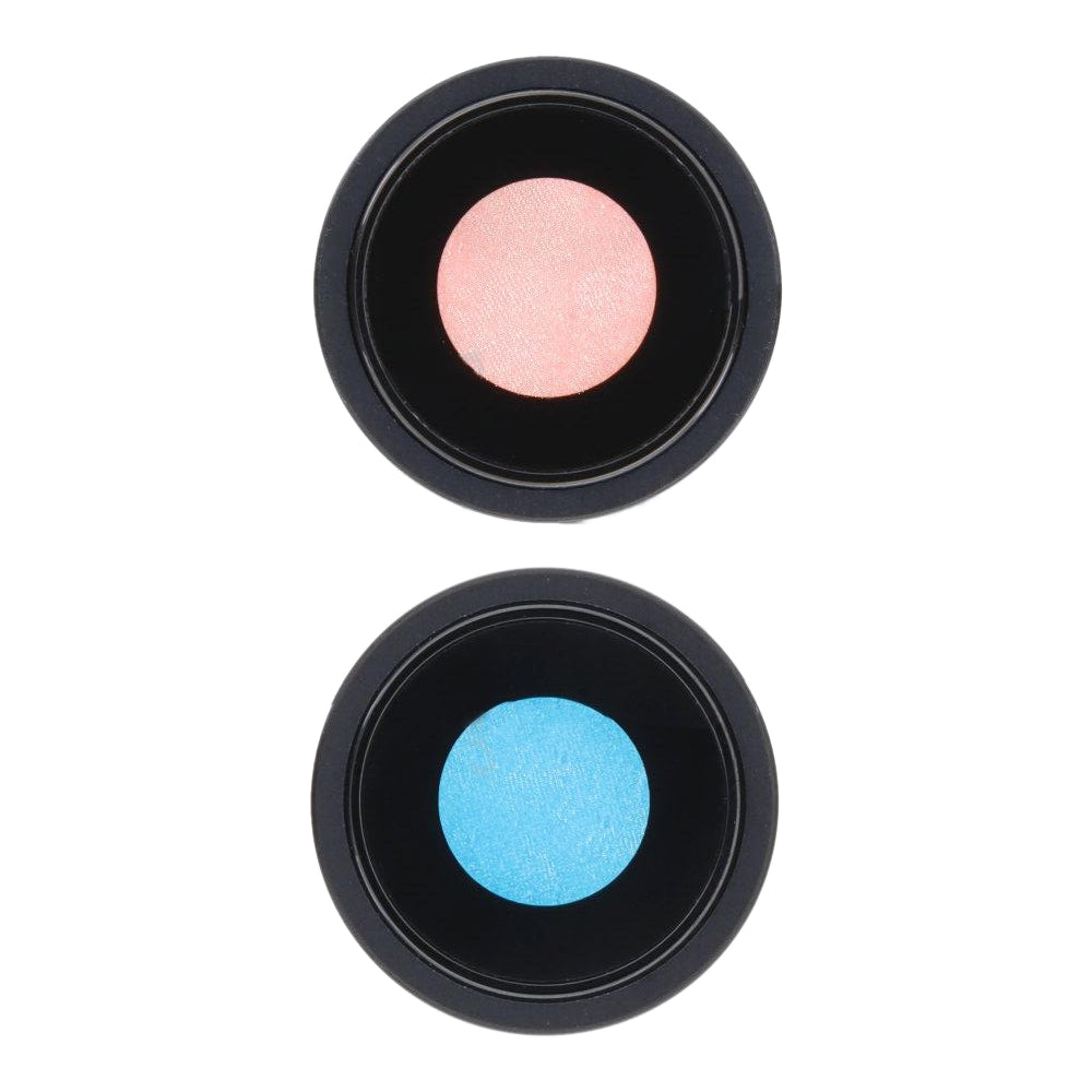 Camera Lens Glass with Frame for Apple iPhone 15 Plus Black