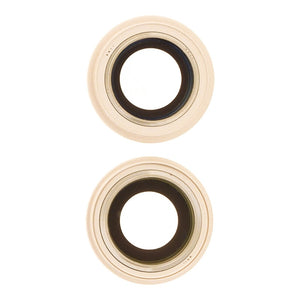 Camera Lens Glass with Frame for Apple iPhone 15 Yellow