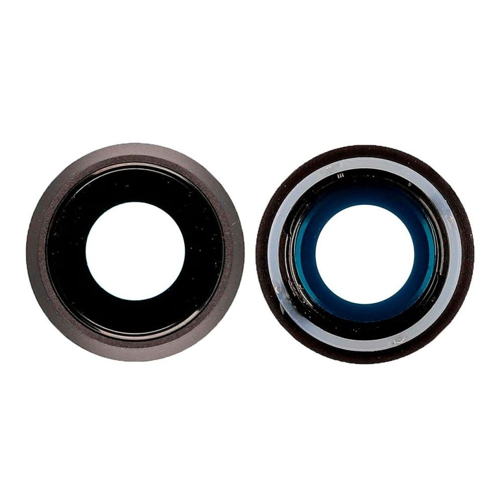 Camera Lens Glass with Frame for Apple iPhone 8 Grey