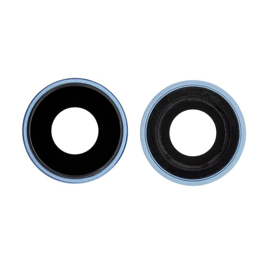 Camera Lens Glass with Frame for Apple iPhone XR Blue