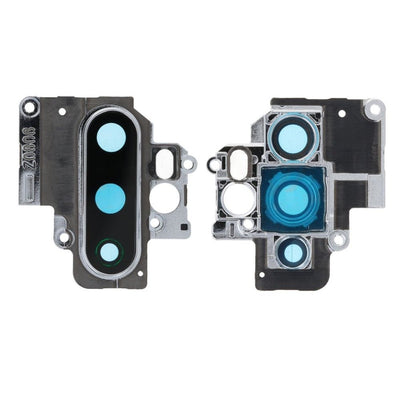 Camera Lens Glass with Frame for Oppo A5 2020 Black