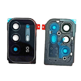Camera Lens Glass with Frame for Oppo F19 Pro Plus 5G Black