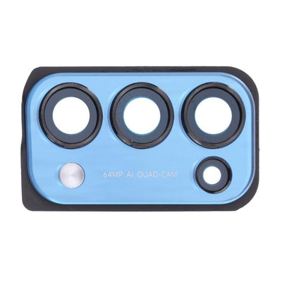 Camera Lens Glass with Frame for OPPO Reno 5 Pro 5G Blue
