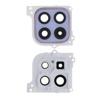 Camera Lens Glass with Frame for Samsung Galaxy A22 5G Violet