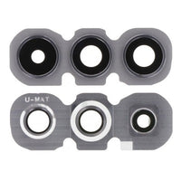 Camera Lens Glass with Frame for Samsung Galaxy A34 5G Black