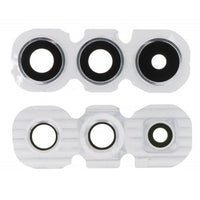 Camera Lens Glass with Frame for Samsung Galaxy A34 5G White