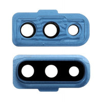 Camera Lens Glass with Frame for Samsung Galaxy A70 Blue