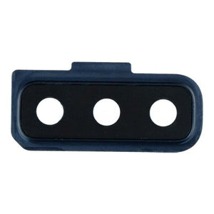 Camera Lens Glass with Frame for Samsung Galaxy A7 2018 Black