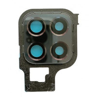 Camera Lens Glass with Frame for Samsung Galaxy F62 Grey