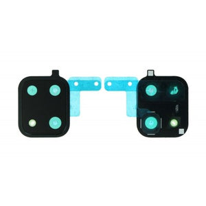Camera Lens Glass with Frame for Samsung Galaxy Note 10 Lite White