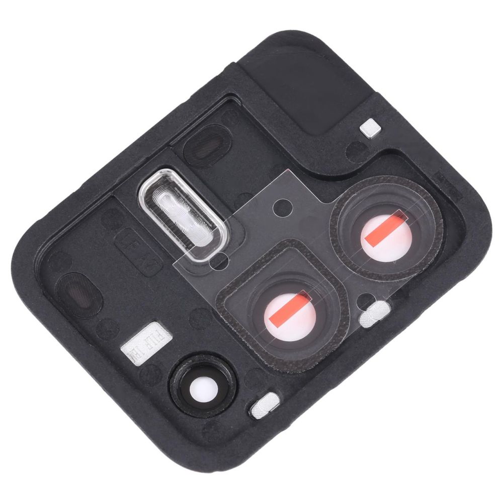 Camera Lens Glass with Frame for Vivo V23 Pro Black