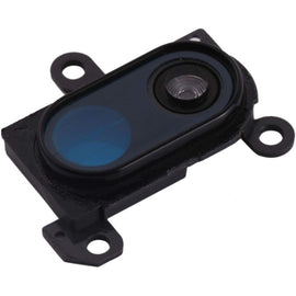 Camera Lens Glass with Frame for Xiaomi Redmi 8A Dual White