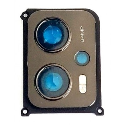 Camera Lens Glass with Frame for Xiaomi Redmi K50i 5G Black