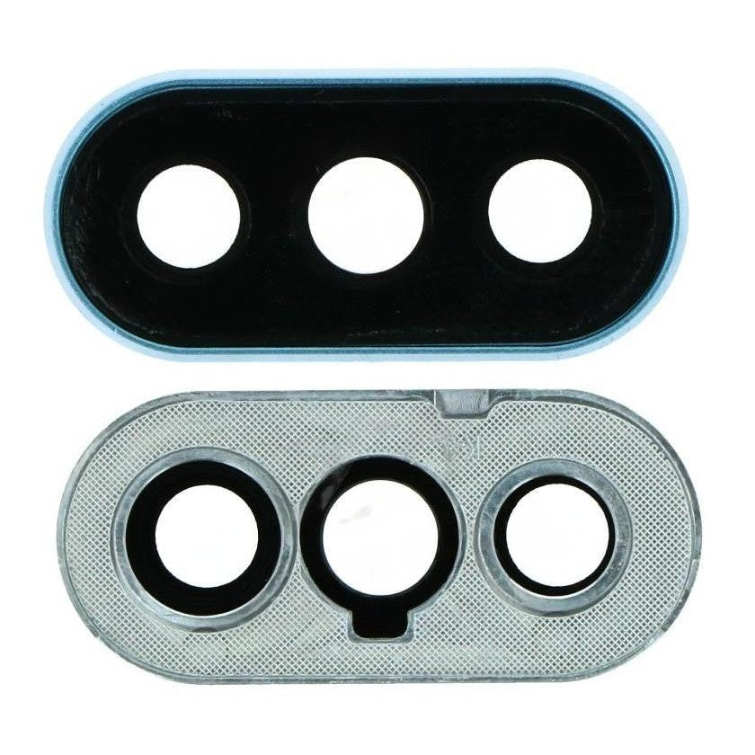 Camera Lens Glass with Frame for Xiaomi Redmi Note 5 Pro Blue
