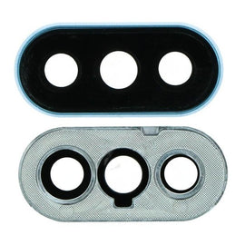 Camera Lens Glass with Frame for Xiaomi Redmi Note 5 Pro Blue