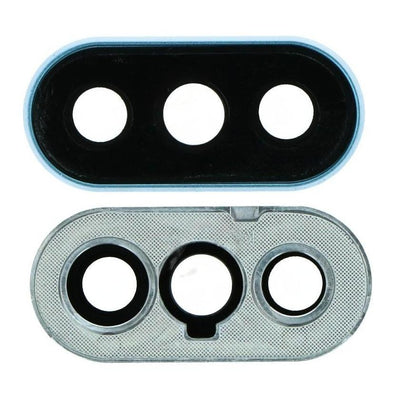 Camera Lens Glass with Frame for Xiaomi Redmi Note 5 Pro Blue