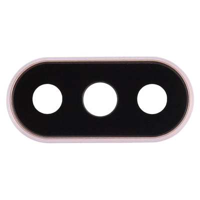 Camera Lens Glass with Frame for Xiaomi Redmi Note 5 Pro Gold