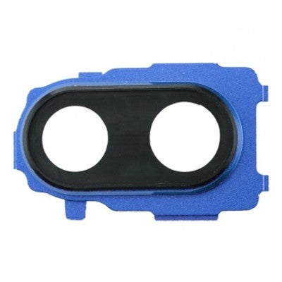 Camera Lens Glass with Frame for Xiaomi Redmi Note 7S Blue