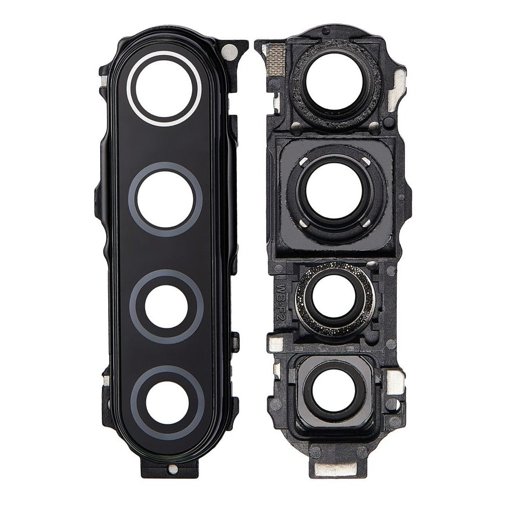 Camera Lens Glass with Frame for Xiaomi Redmi Note 8 Black