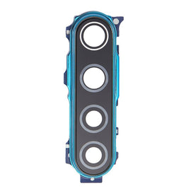 Camera Lens Glass with Frame for Xiaomi Redmi Note 8 Blue