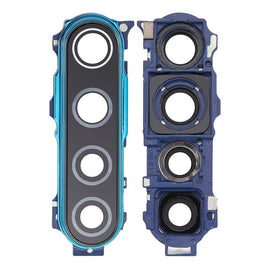 Camera Lens Glass with Frame for Xiaomi Redmi Note 8 Blue
