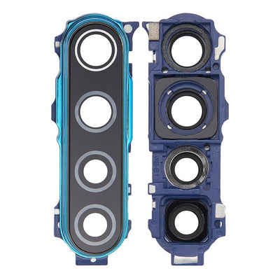 Camera Lens Glass with Frame for Xiaomi Redmi Note 8 Blue