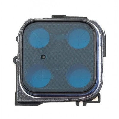 Camera Lens Glass with Frame for Xiaomi Redmi Note 9 Grey