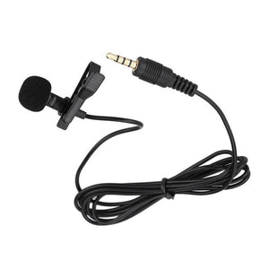 Collar Clip On Microphone Professional Condenser Noise Cancelling Mic