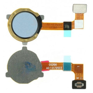 Fingerprint Sensor with Flex Cable for OPPO A15 Silver
