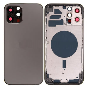 Full Body Housing for Apple iPhone 12 Pro Max - Black